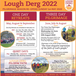 Lough Derg 2022 Season - we are re-opening Station Island this Summer