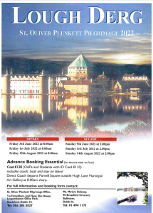 St Oliver Plunkett Lough Derg Pilgrimage 2022